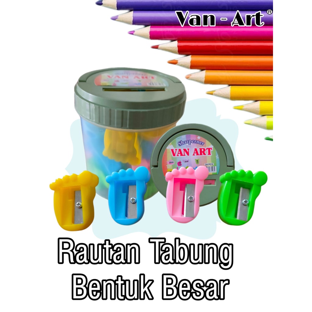 

(Harga Tertera Untuk 1Tabung Isi 24 pcs) RAUTAN TABUNG BESAR