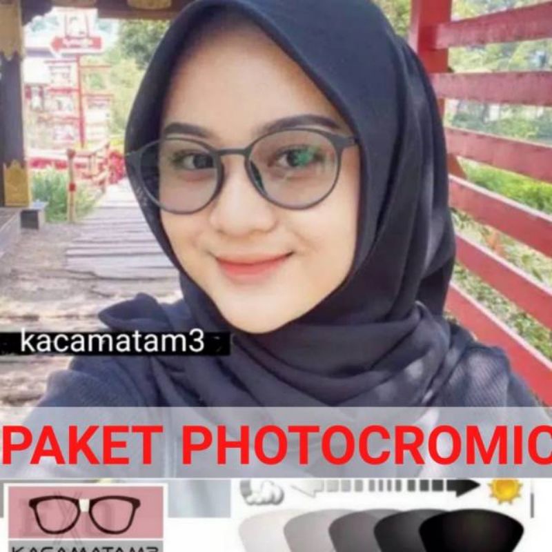 paket kacamata lensa photocromic antiradiasi boleh pilih lensa blueray bisa normal minus plus cilinder tergantung permintaan sampai minus 5 cyl 2 harga masih sama tulis saja pesanan kaka di catatan saat order free box lap cairan kode 21421 size 50-20-140