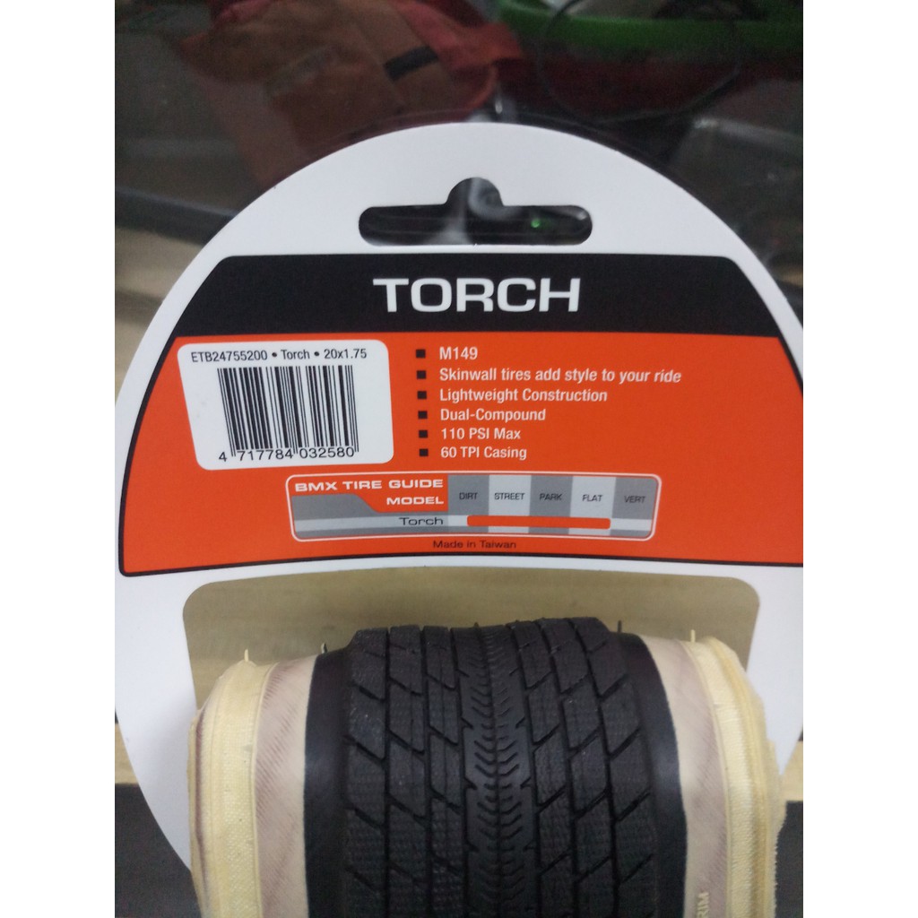 Ban Luar Maxxis Torch 20 x 1.75 Skinwall