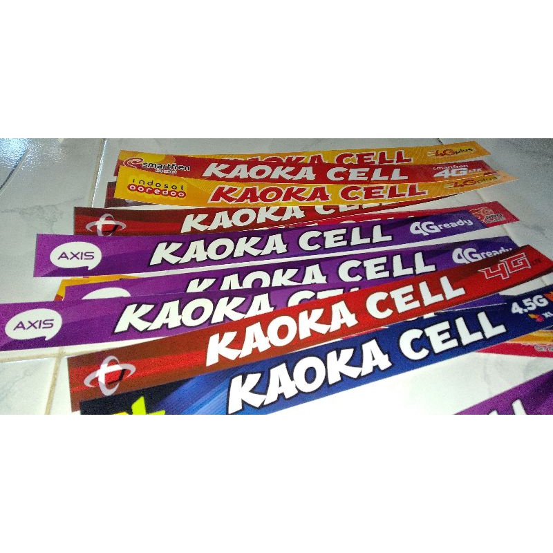Stiker Etalase Konter / Toko Murah + Laminasi ( Minimal 15 Pcs ) - DIMENSI ADV-4