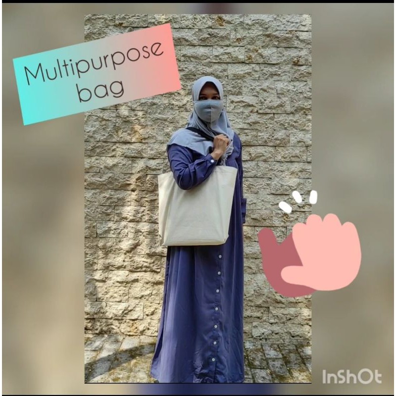 

Tas Kanvas Jumbo 40x50 cm Bagussss