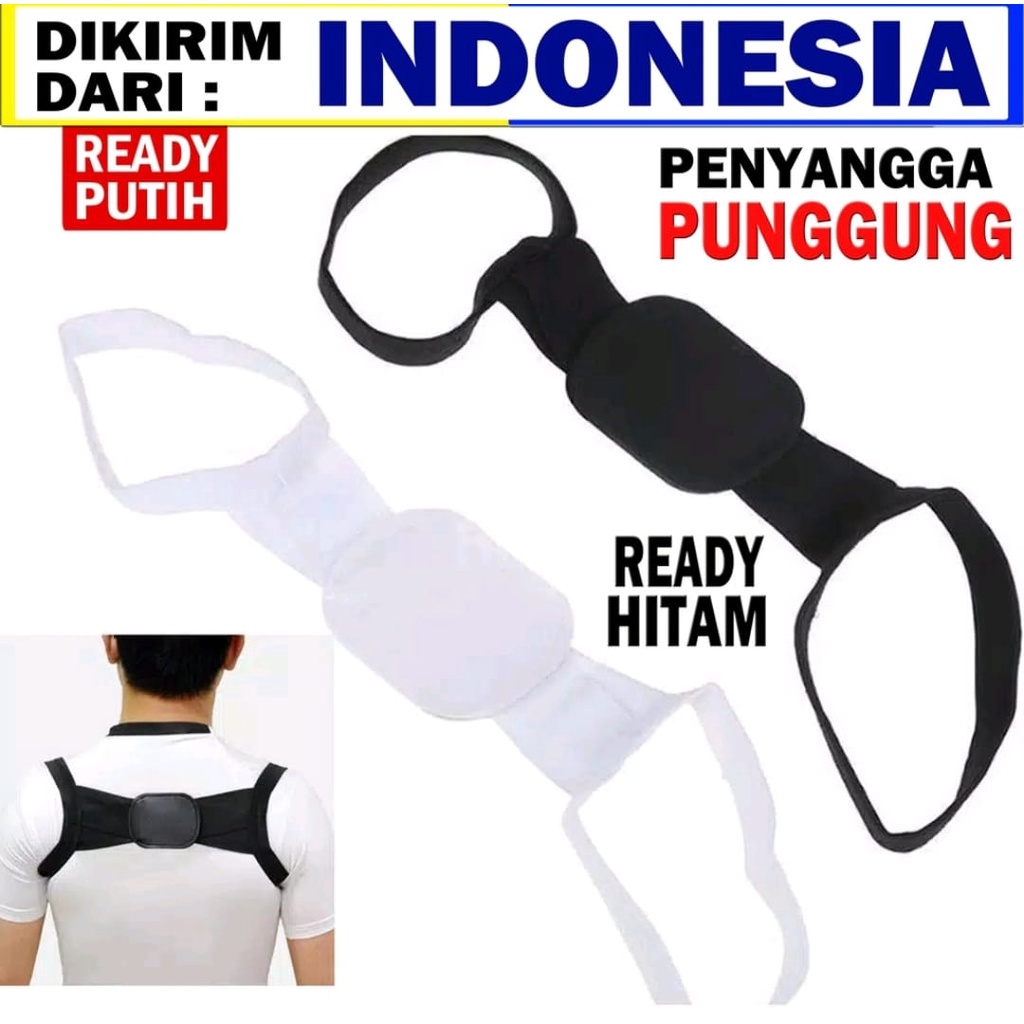 [BISA COD] Penyangga Punggung Penegak Badan Anti Bungkuk Posture Corrector Back Support postur