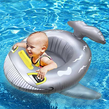 Ban Renang Anak / Ban Pelampung Bebek Ring Safety Baby Boat Gajah / Kelinci / Paus / Kura / Ultraman