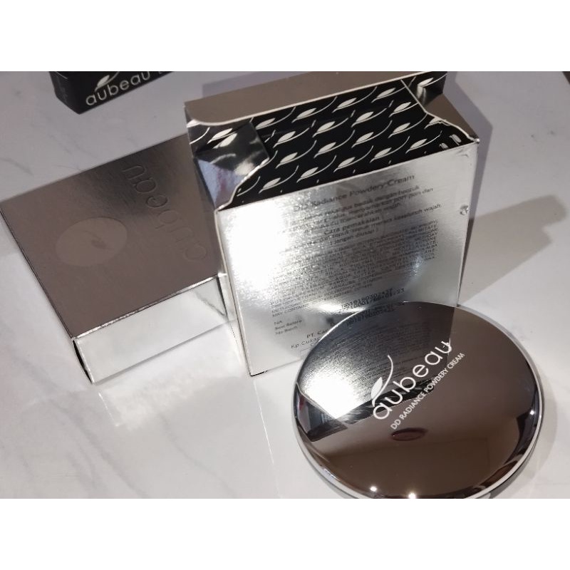 Aubeau Bedak DD Radiace Fowdery Cream TROPICAL Beige  02 Oroginal