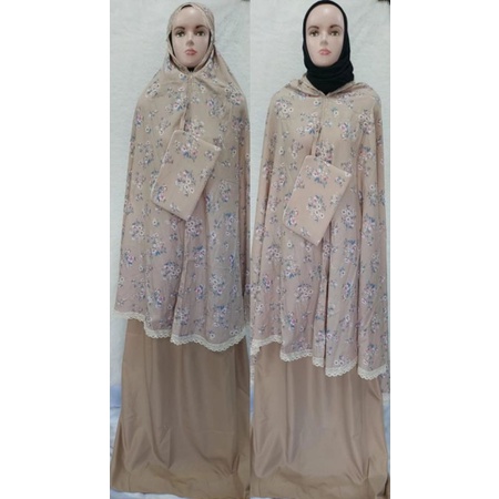 mukena silky mukena dewasa mukena motif silky best-seller mukena traveling