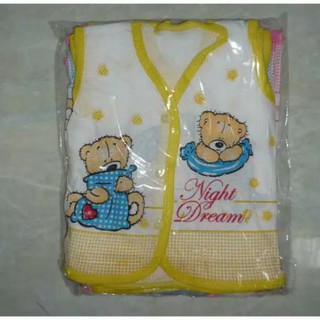 1 Lusin Baju Bayi Tanpa Lengan Baju kutung Yukensi Bahan 1 Lusin Baju Bayi Tanpa Lengan Baju kutung Yukensi Bahan
