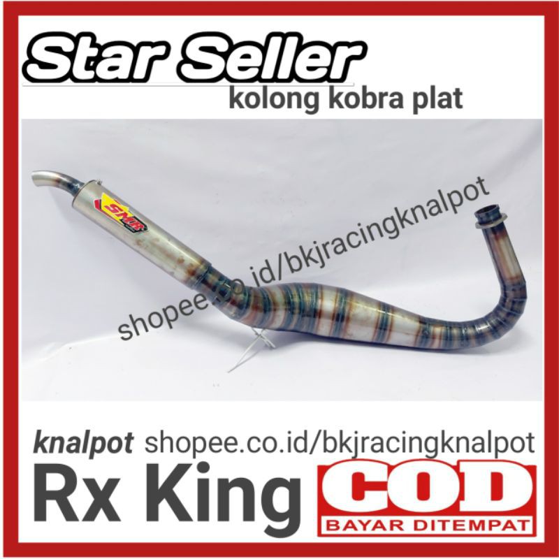 TERMURAH KNALPOT RX KING KENALPOT RX KING KOLONG KOBRA SMR SUPER GARING NO YKJ NO BKJ