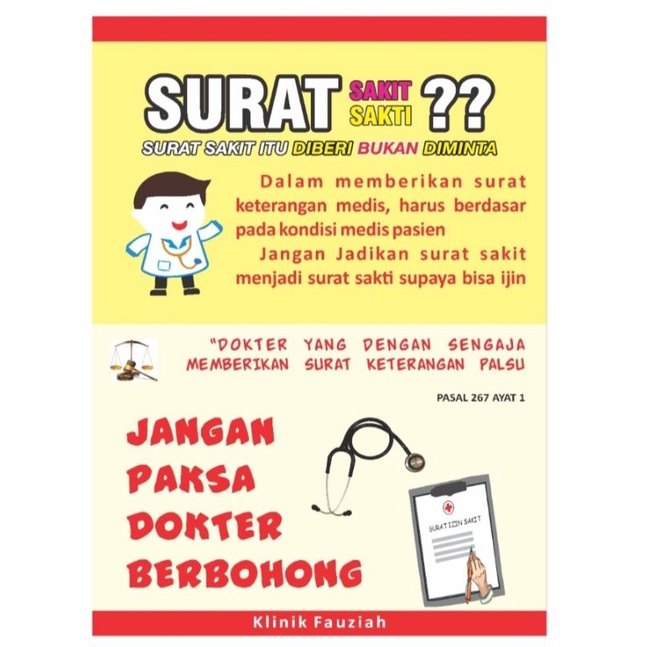 

(MIN ORDER 5) Poster dengan Nama instansi