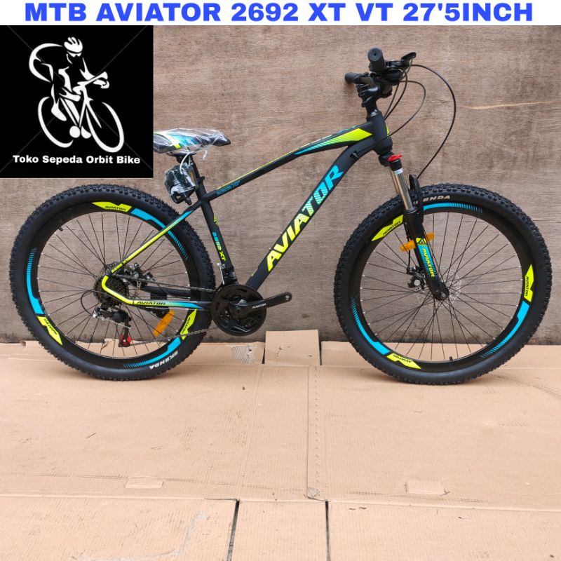 Sepeda Gunung MTB Aviator AT-2692 XT VT 27'5Inch 24Sp