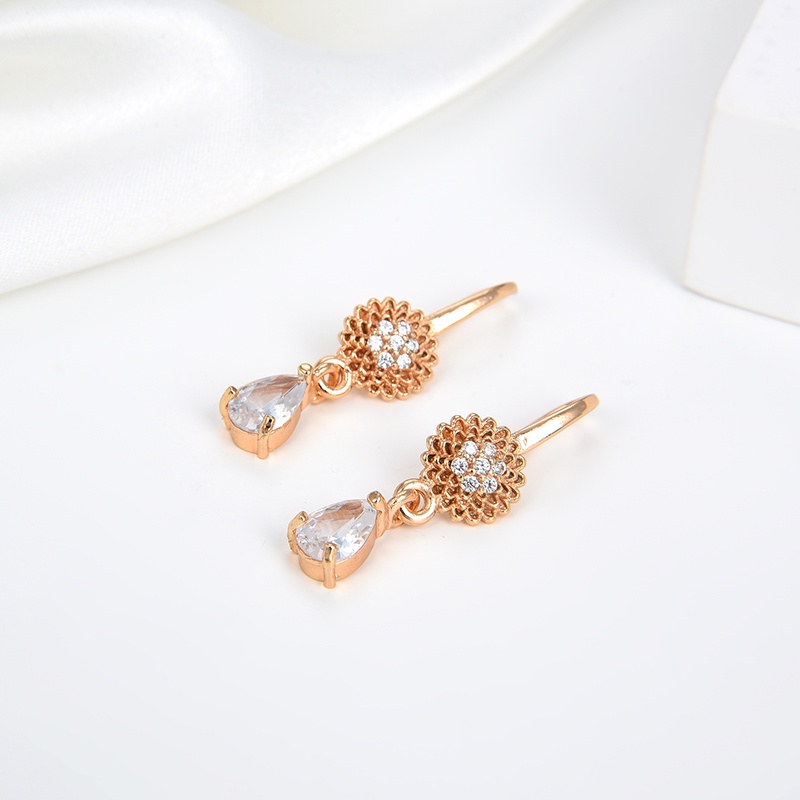 anting titanium wanita emas muda anti karat dewasa tusuk korea asli panjang dan luntur korea style selamanya dewasa 120e