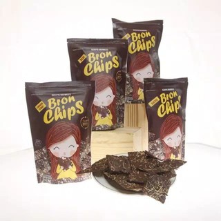 BRONCHIPS Keripik  Brownies Cemilan Snack  Manis 