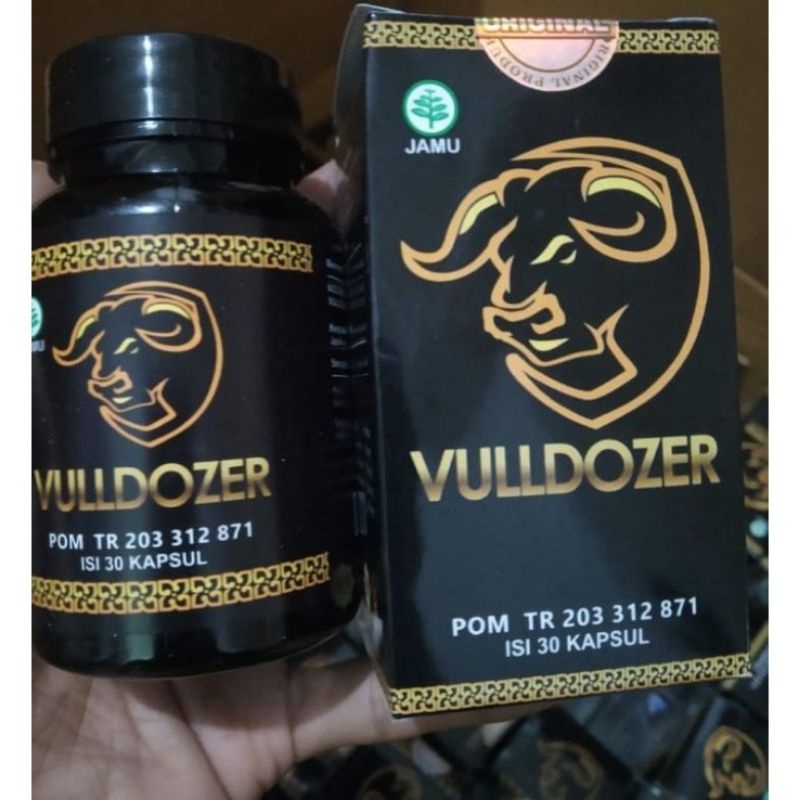 BULLDOZER VULLDOZER ASLI ORIGINAL PEMBESAR KELAMIN PRIA PENIS PERMANEN OBAT KUAT TAHAN LAMA BPOM l