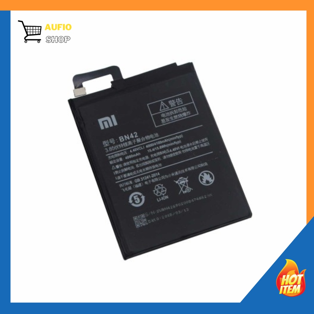 Baterai Xiaomi Redmi 4 / BN42 Original