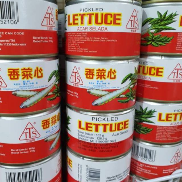 

TTS pickled lettuce