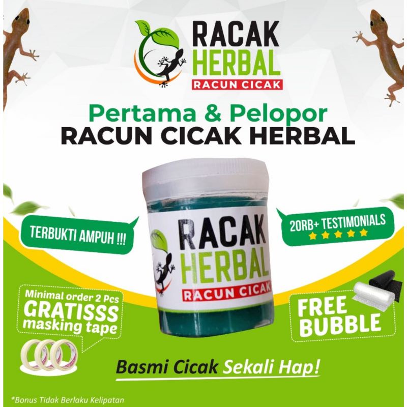 racun cicak racak herbal obat pembasmi hama cicak lizard poison