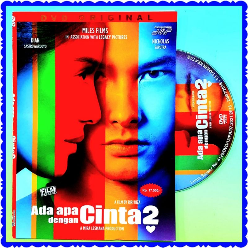 Jual Kaset Original Film Aadc Ada Apa Dengan Cinta Indonesiashopee Indonesia 