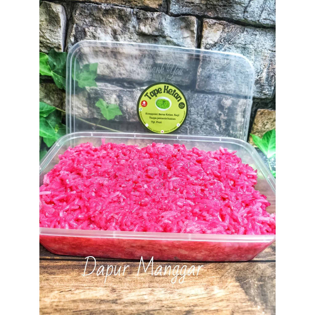 

TAPE KETAN STRAWBERRY 500 Gram