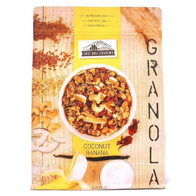 

East Bali Cashew, Granola Coconut Banana (400gr)