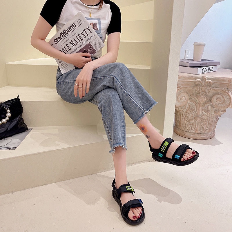 COD Sneakersdaily L005 Sandal Tali Karet Anti air / Sandal Slip / Sandal Gunung Wanita Premium