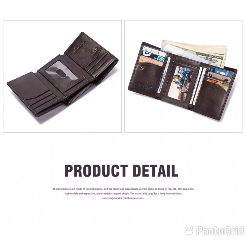 Dompet lipat pria dompet kulit pria Humerpaul dompet kecil pria dompet simple elegant