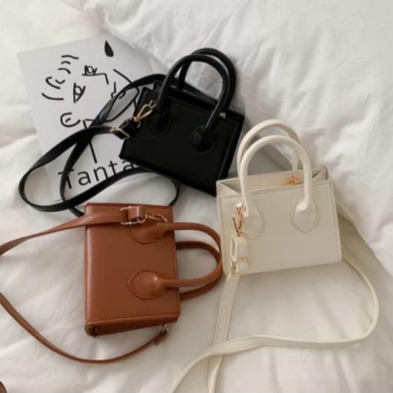 TAS SELEMPANG WANITA SHOFIA NEW!!! / tas wanita / tas murah / tas gagang / hand bag wanita-2