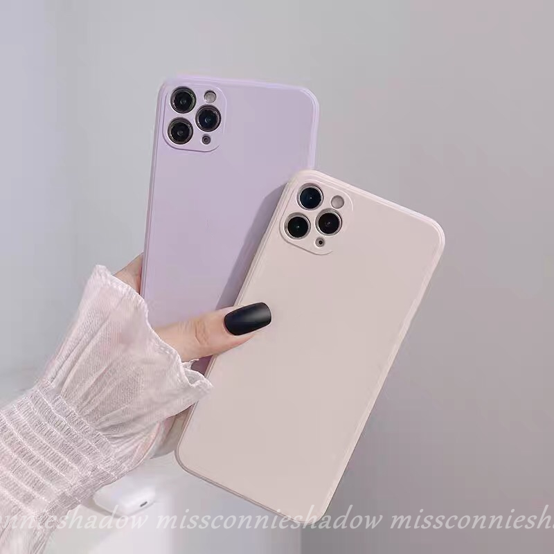 Vivo Y12I Y12 Y20 Y30 Y20I Y30I Y12S Y20S Y17 Y11 Y15 Y50 Y91 Y91C Y91i Y95 Camera Protector Case Oppo A15 Reno 4F Reno 4 A12 A92 A52 A72 A3S A7 A12E A5S A31 2020 A15S Reno 4 Lite A11K Macaron Candy Color Tpu Soft Case