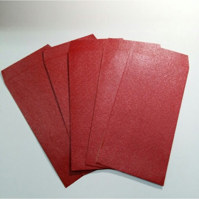 

amplop merah polos isi 10 / angpao merah polos isi 10