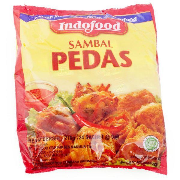

Indofood Sambal Pedas 216gr (24x9gr)