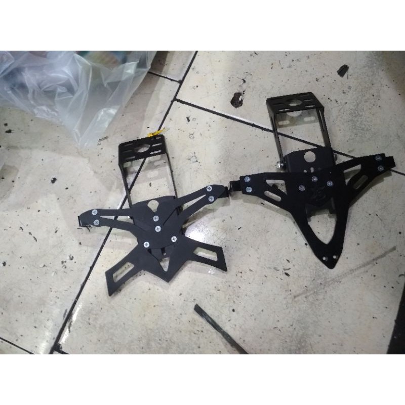 dudukan plat nomor belakang All motor Yamaha Honda Suzuki Kawasaki