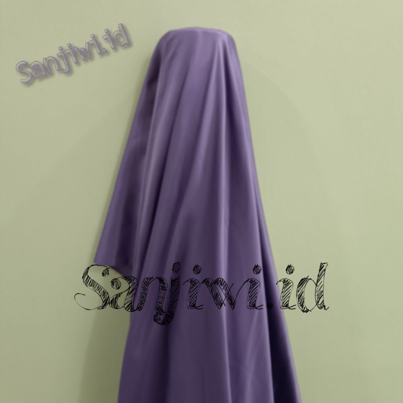 Kain SATIN VELVET PREMIUM / Kain Satin Bridesmaid High Quality-Violet purple