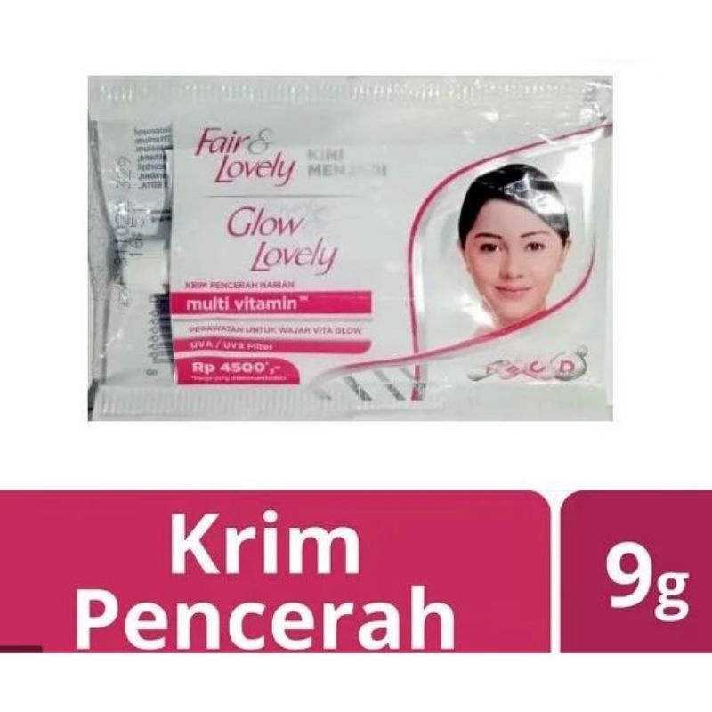 FAIR &amp; LOVELY SACHET 9 gr Facial Foam Dan Cream