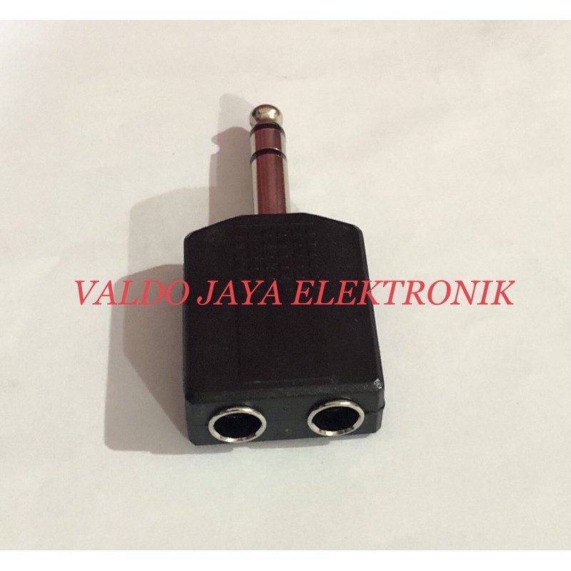 Jack Cover Akai to Akai Stereo Jek 2 Akai Female to Akai Stereo Jack Sambungan Akai to akai stereo