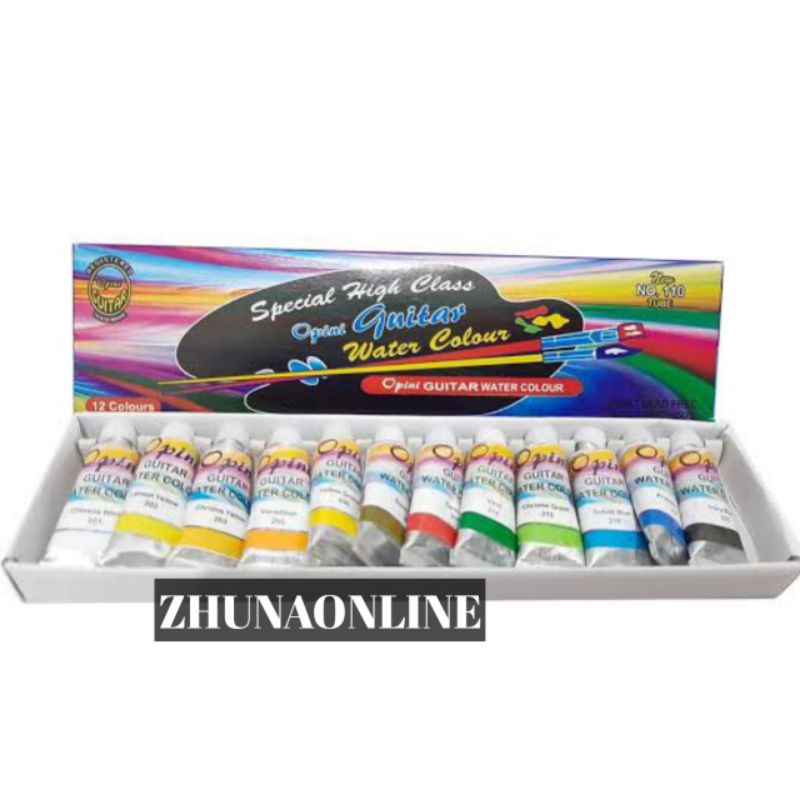 

Cat air Opini Guitar / water colour No.110 Tube 12 WARNA