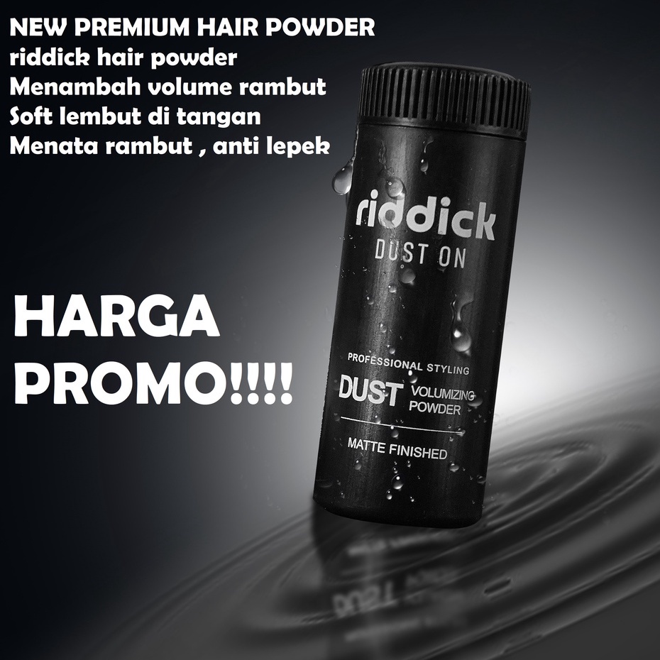 Riddick Hair Powder Man/Women Dust It Styling Matte Texture Increase Hair Volume