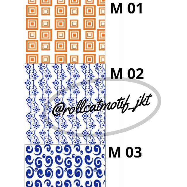 

Roll cat motif M 01 S/D M 24
