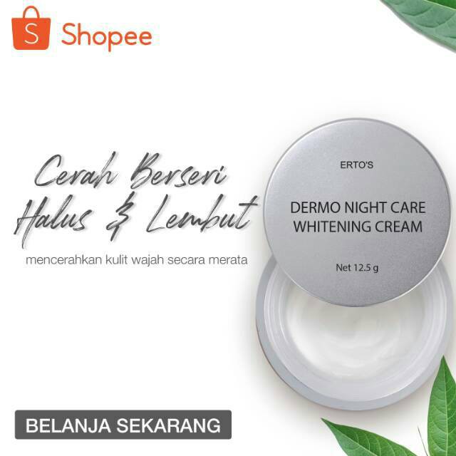 ERTOS DERMO NIGHT CREAM / CREAM MALAM ERTO'S