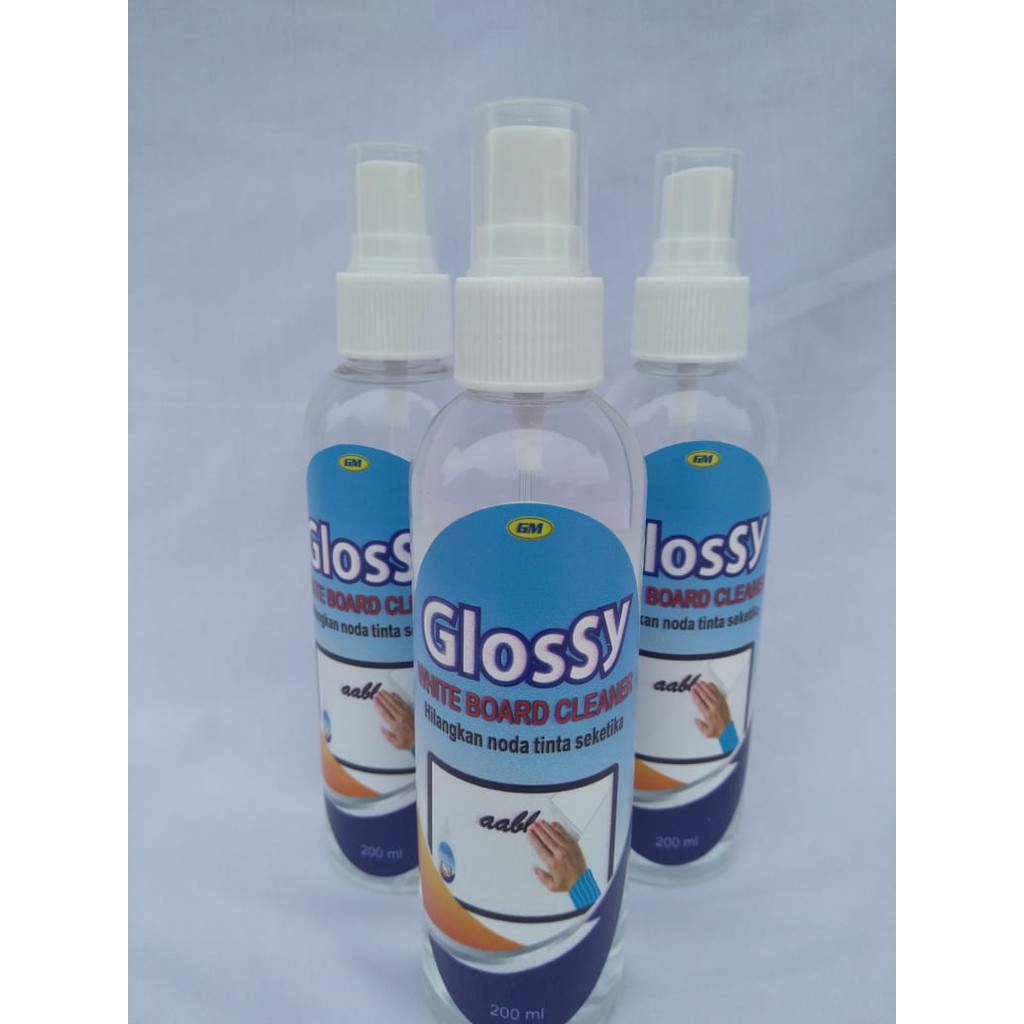 

GLOSSY WHITE BOARD CLEANER GM