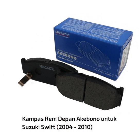 Kampas Rem Depan Akebono untuk Suzuki Swift (2004 - 2010) AN-706WK