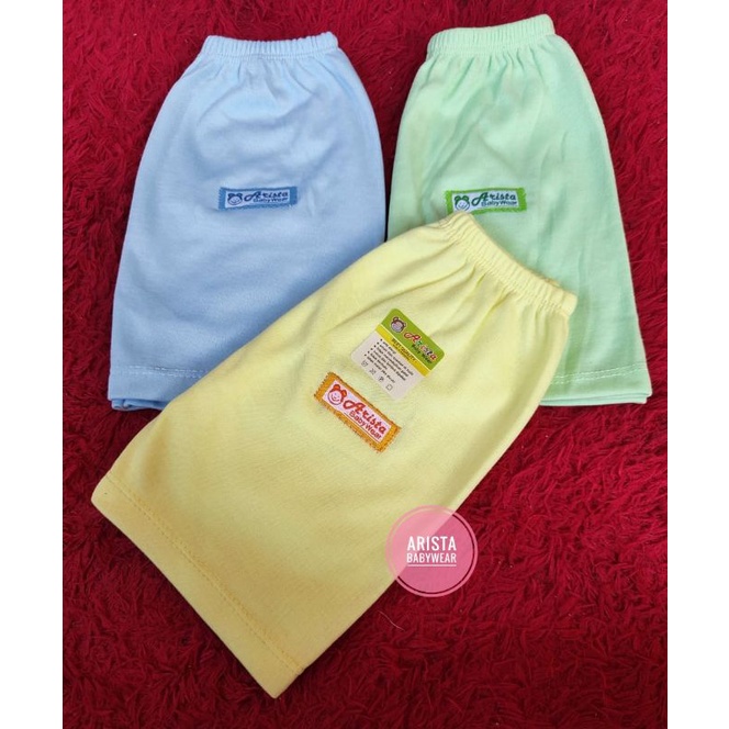 ARISTA BABY - (3pcs) celana pendek polos bordil