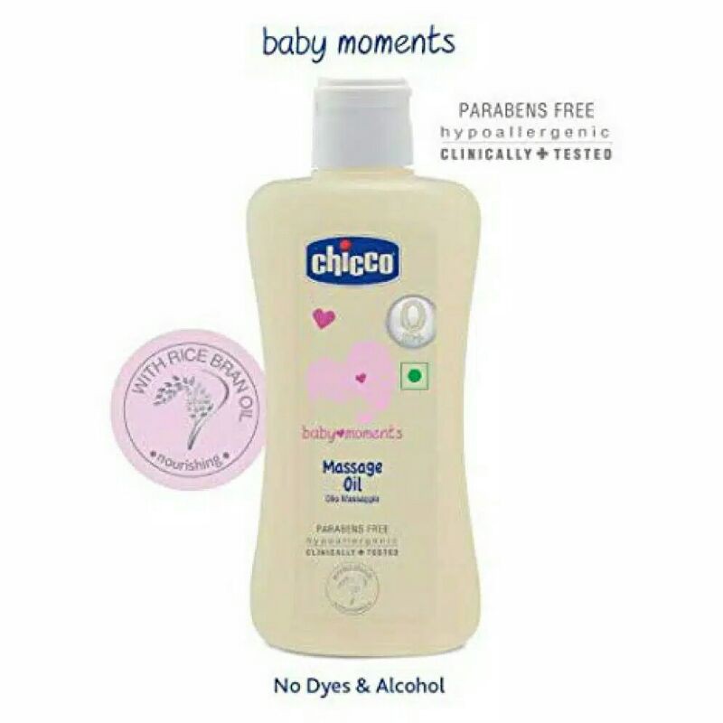 Chicco Baby Moments Massage Oil 200 Ml