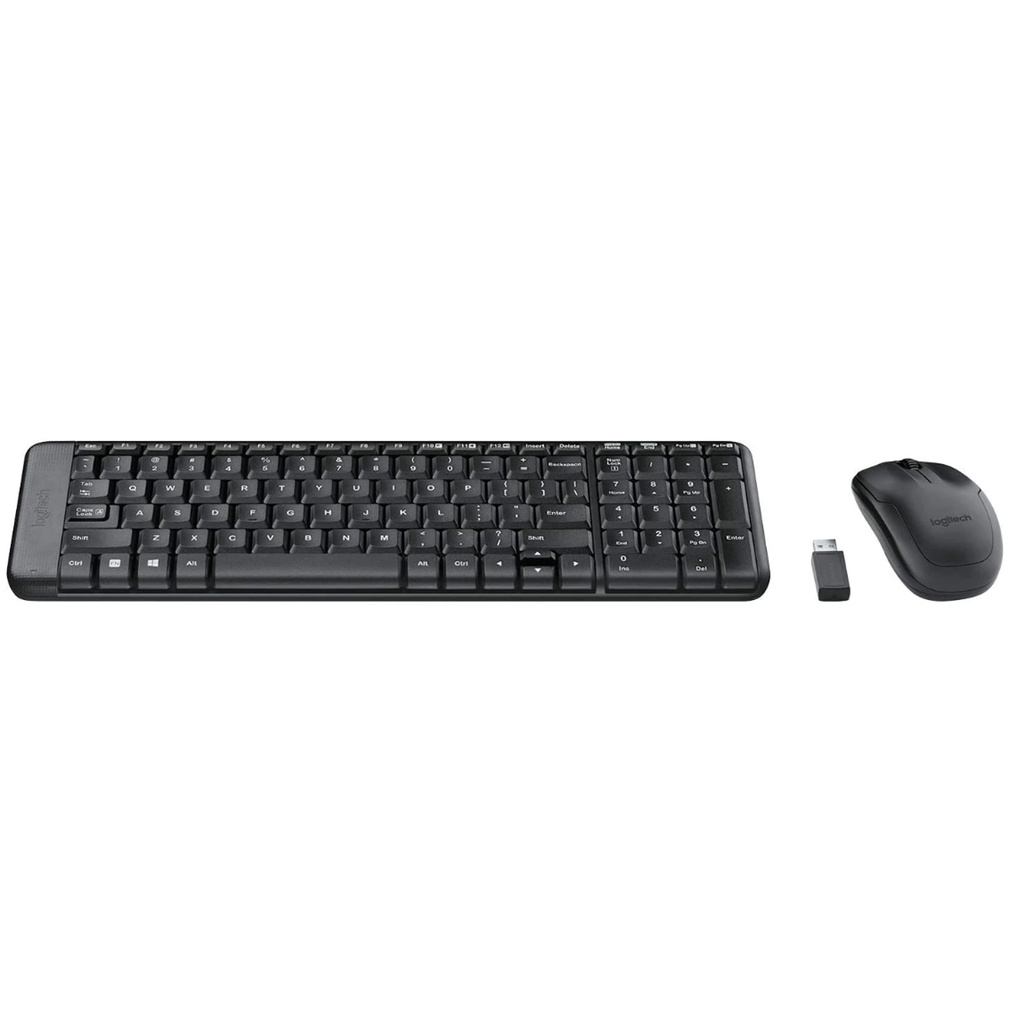 Logitech MK220 Combo Keyboard dan Mouse Wireless Original