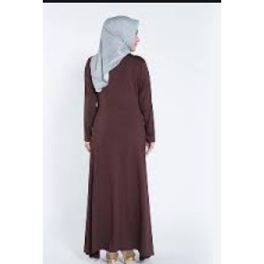 gamis elzatta polos bahan spandex elzatta