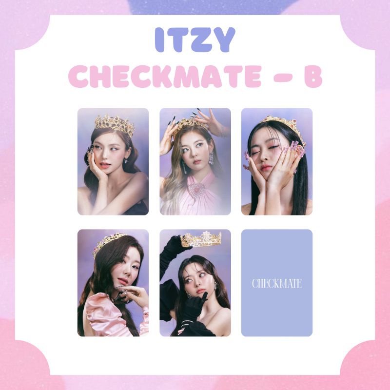 [ITZY] PHOTOCARD ITZY CHECKMATE SNEAKERS YEJI LIA RYUJIN CHAERYEONG YUNA ‼️ BACA DESKRIPSI ‼️