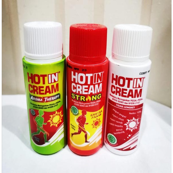 [BOTOL] [120GR] HOT IN CREAM BOTOL 120g | HOTIN ORIGINAL | STRONG | AROMA THERAPHY | KRIM NYERI SENDI | NYERI_Cerianti