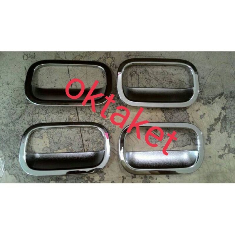 Cover Outer Agya Ayla hitam Chrome