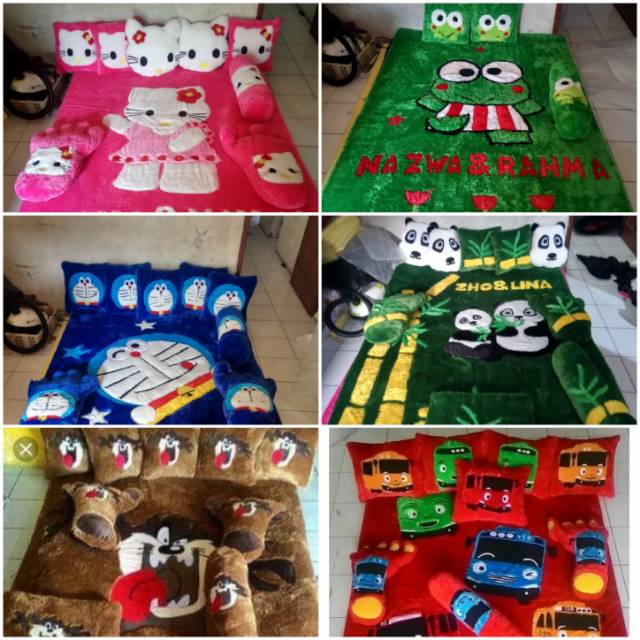 Karpet bulu karakter