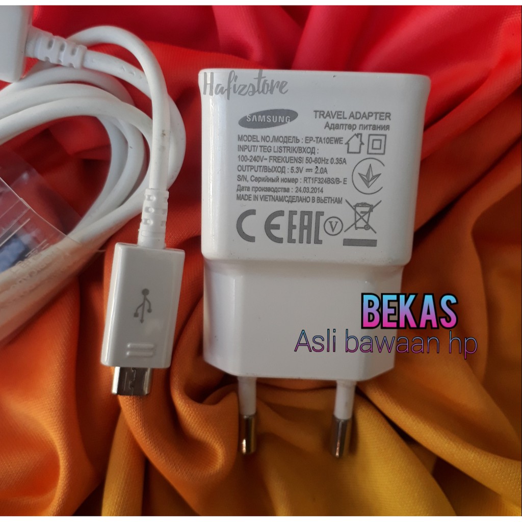 Charger samsung 2A J8 J7 J6 J5 J4 A10S A02 A03 copotan hp asli