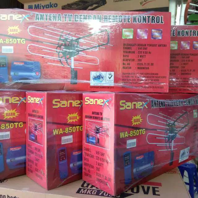 Antena Outdoor TV + Remote Sanex WA-850 TG