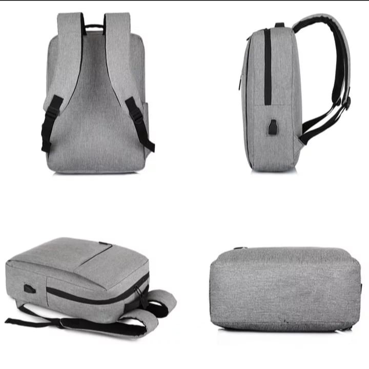 Tas Ransel Backpack Punggung Laptop 14 inch Kuliah Kerja Pria Wanita Cewek Cowok Korea - RBP 005