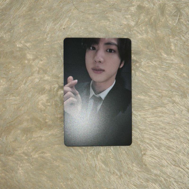 [ READY STOCK ] JIN SEOKJIN SW LUCKY DRAW LD PHOTOCARD BTS BE DELUXE